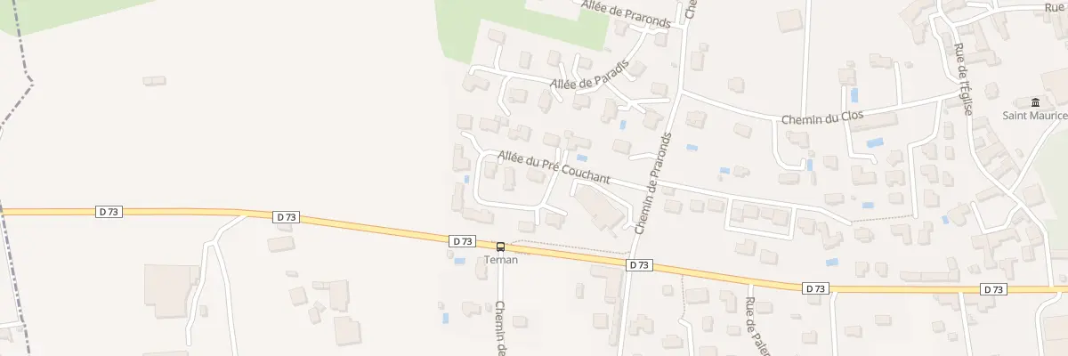 Plan du 111 All du Pré Couchant à Gillonnay