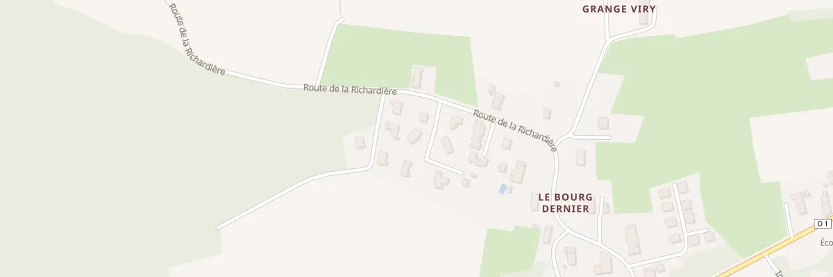 Plan du 2 Clos de la Parnelle à Domsure