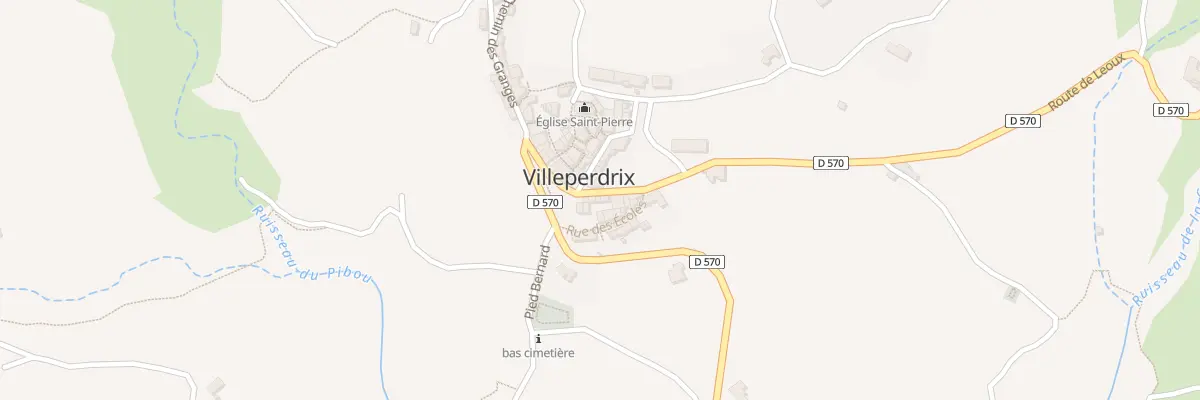 Plan du 5013 Le Village à Villeperdrix