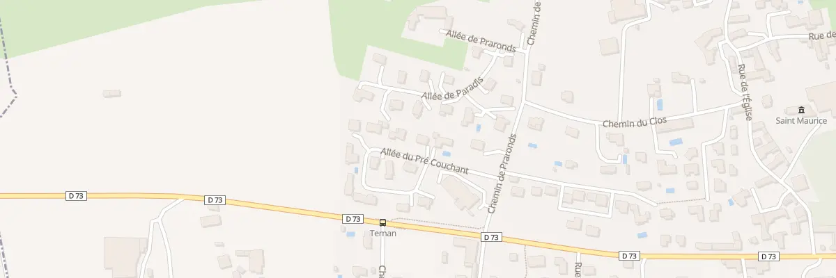 Plan du 90 All du Pré Couchant à Gillonnay