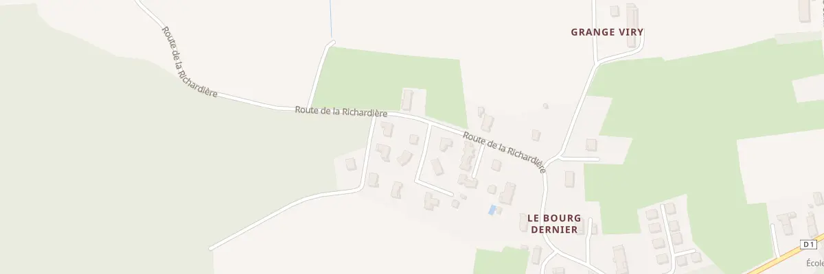 Plan du 1 Clos de la Parnelle à Domsure