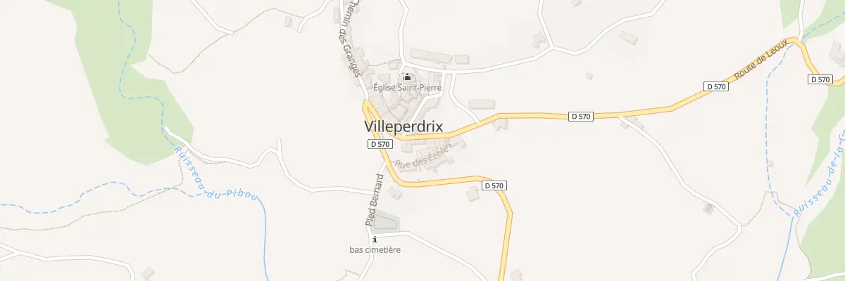 Plan du 5117 Le Village à Villeperdrix