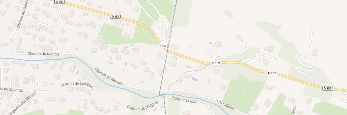 Plan du 5000 Les Chalanches à La Roche-sur-le-Buis