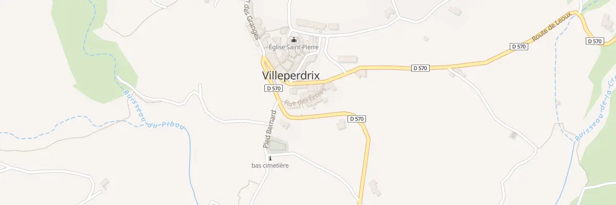 Plan du 5006 Le Village à Villeperdrix