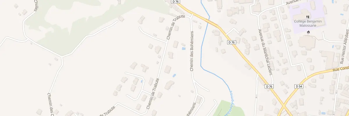 Plan du 175 Che de Trabute à Saint-Jean-en-Royans