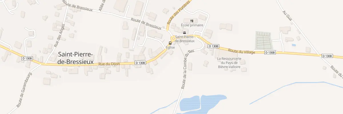 Plan du 5096 Le Village à Saint-Pierre-de-Bressieux