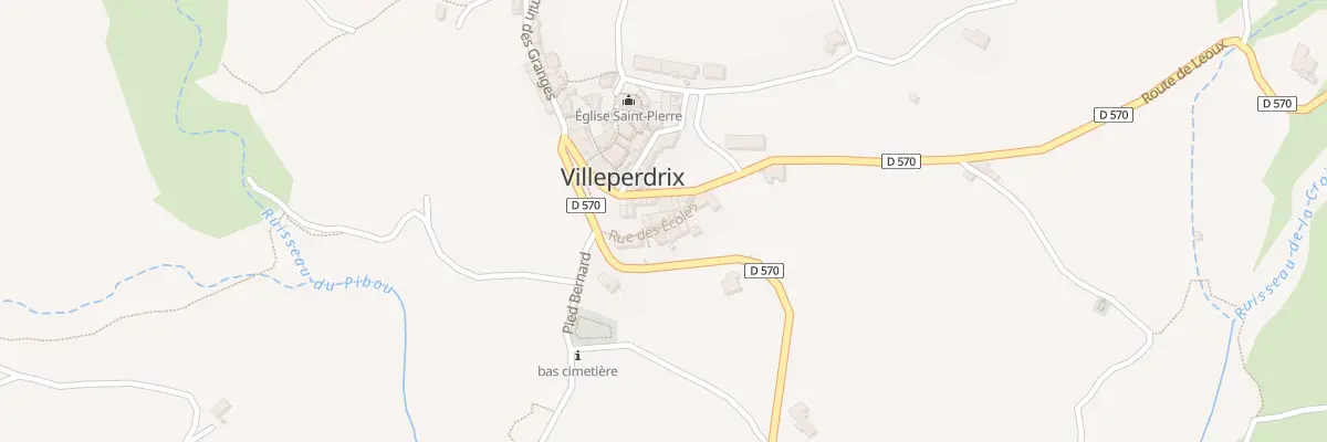 Plan du 5007 Le Village à Villeperdrix