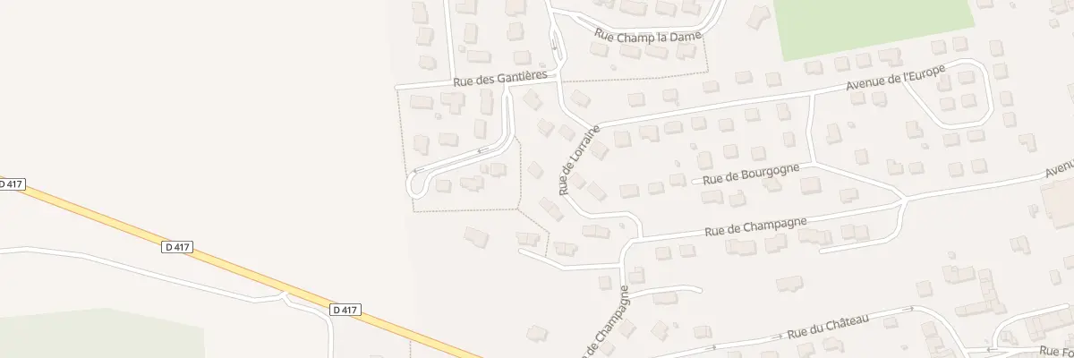 Plan du 20 Rue de Lorraine à Biesles