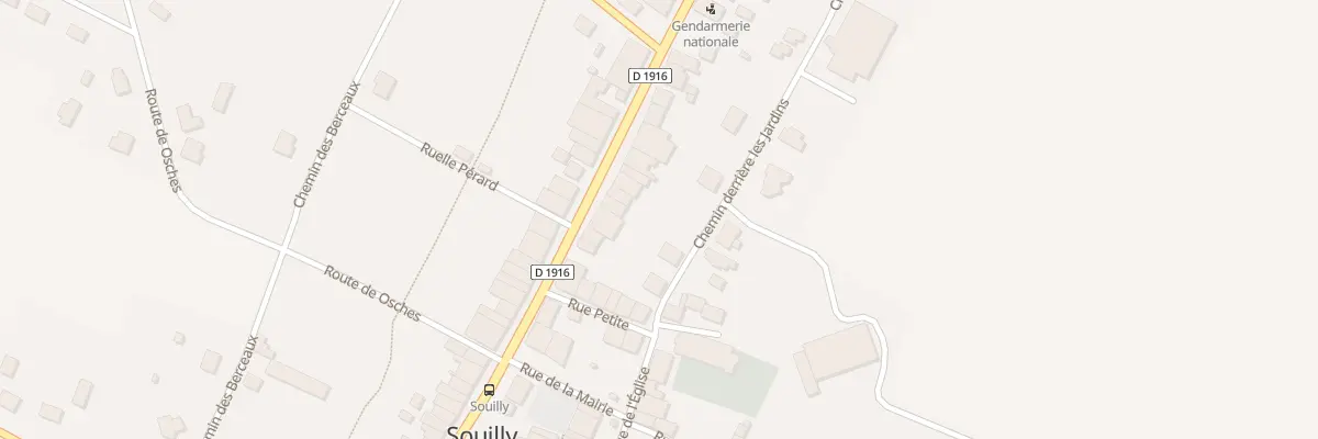Plan du 32 Voie Sacrée à Souilly