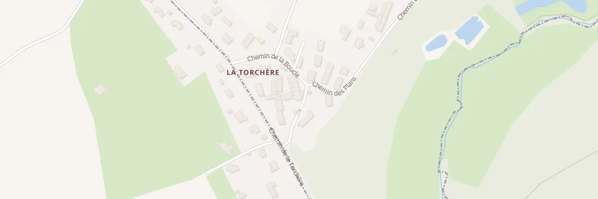 Plan du 158 Che de la Boucle à Saint-Just