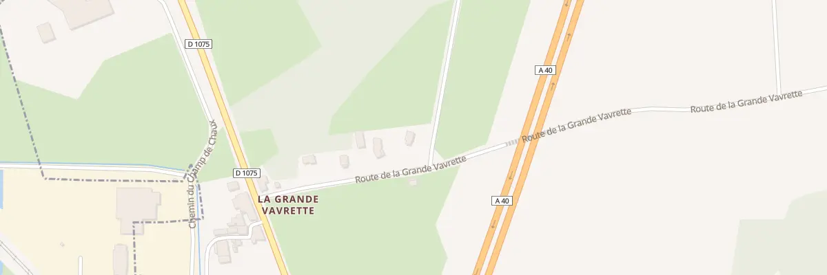 Plan du 30 Che de la Genevoise à Tossiat