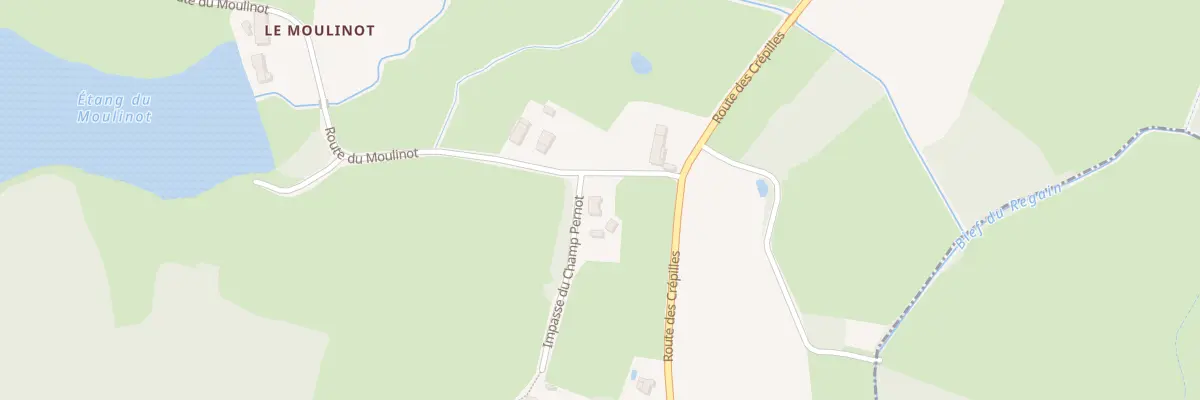 Plan du 31 Imp du Champ Pernot à Bouhans