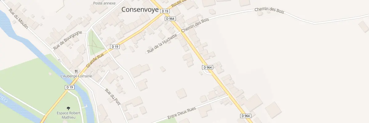 Plan du 34 Rte Nationale à Consenvoye
