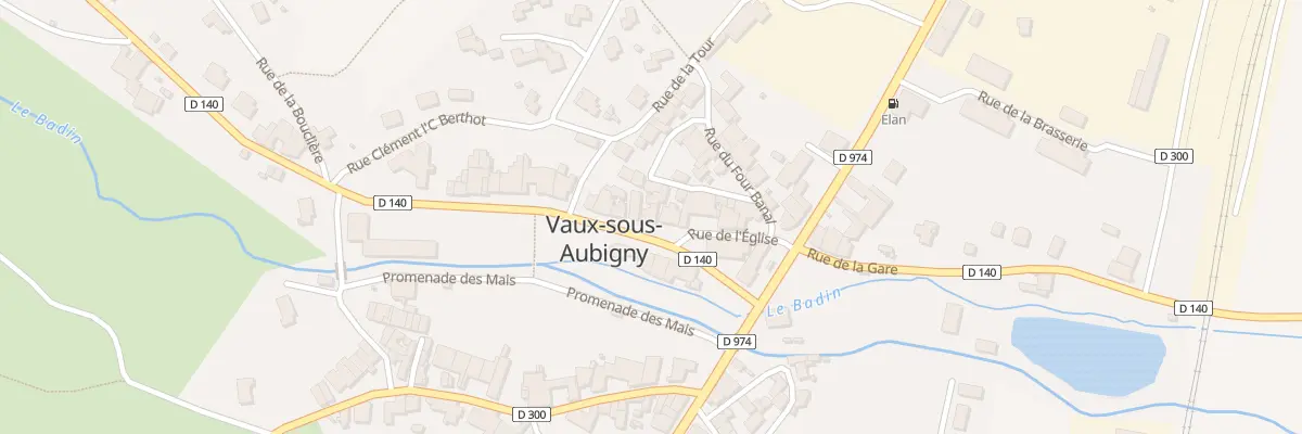 Plan du 4 Rue de Verdun au Montsaugeonnais
