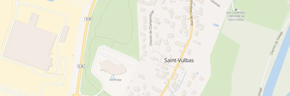Plan du 7 Lot Champoussier à Saint-Vulbas