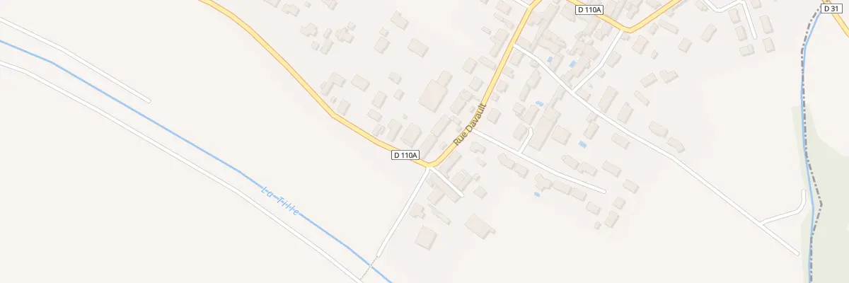 Plan du 2 Rue du Grand Vay à Tréclun