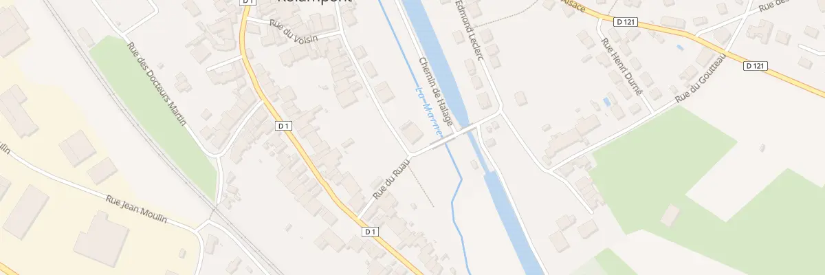 Plan du 11 Rue des Voies Dessous à Rolampont