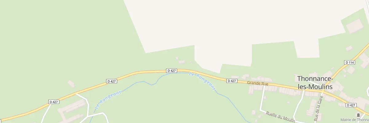 Plan du 9002 Dimerval à Thonnance-les-Moulins