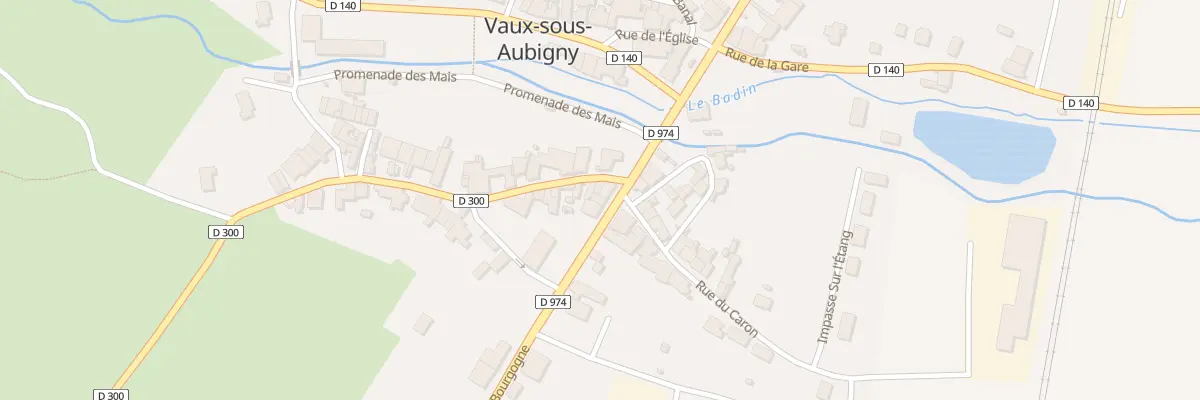Plan du 4 Av de Bourgogne au Montsaugeonnais