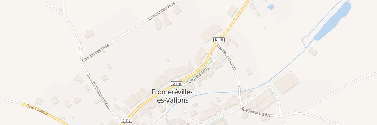Plan du 35 Rue de Verdun à Fromeréville-les-Vallons