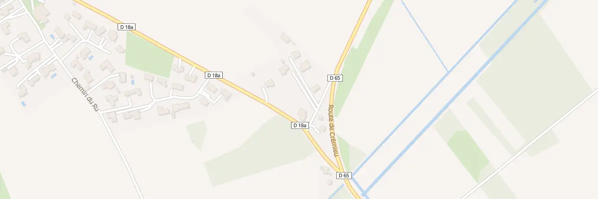 Plan du 9 Rte de Cremieu à Vénérieu