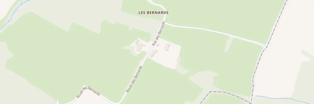 Plan du 1000 Rue des Bernards à La Chaux