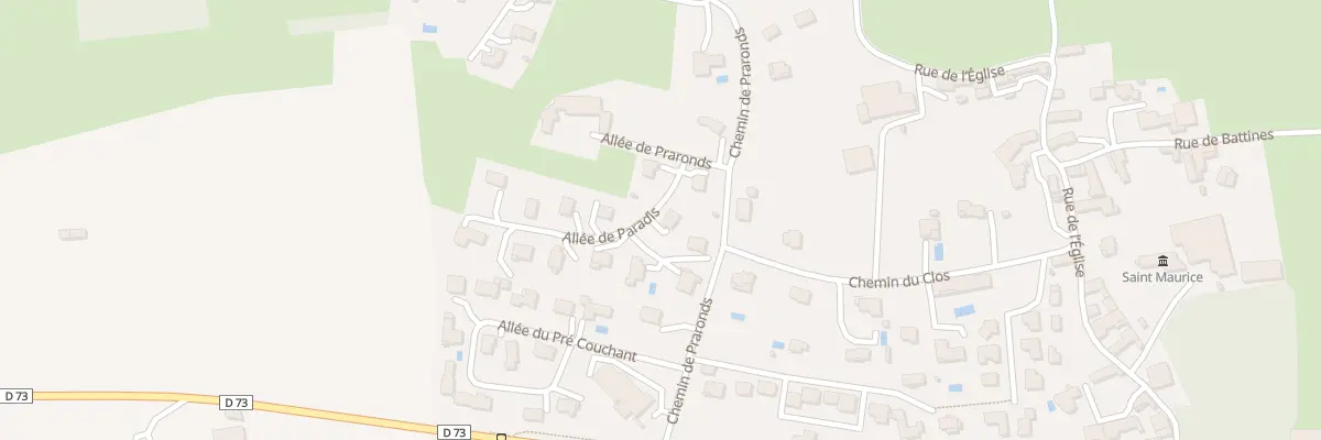 Plan du 33 All de Paradis à Gillonnay