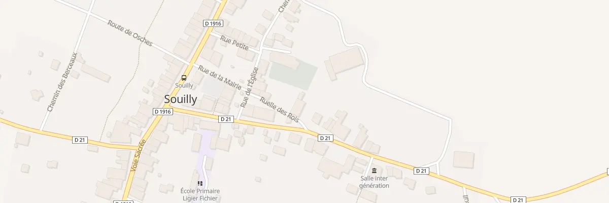 Plan du 19 Rue de Récourt à Souilly