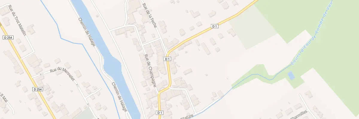 Plan du 22 Rue de Lorraine à Rolampont