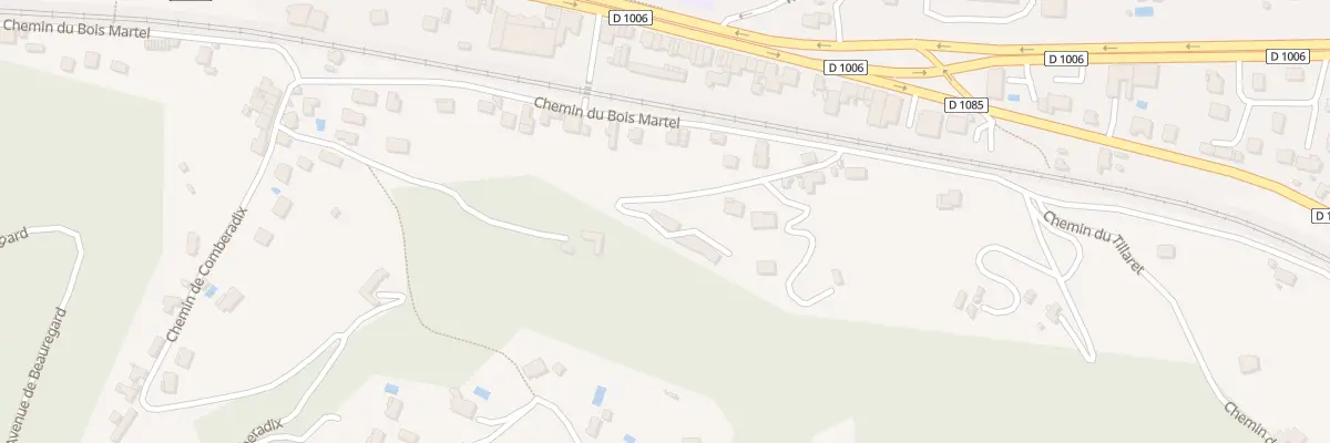 Plan du 52 Che de Bois - Martel à Bourgoin-Jallieu
