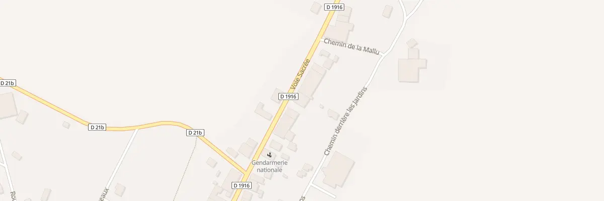 Plan du 60 Voie Sacrée à Souilly