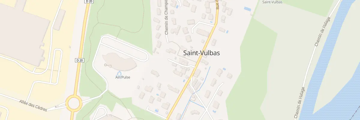 Plan du 52 Imp des Charmettes à Saint-Vulbas