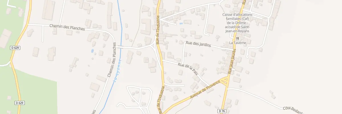 Plan du 8 Rue de la Paix à Saint-Jean-en-Royans