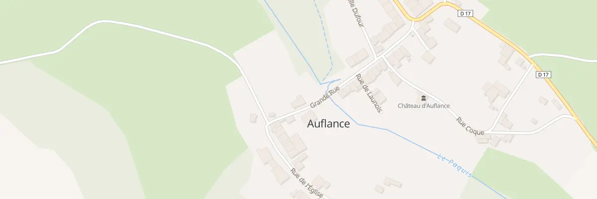 Plan du 5012 Gr Grande Rue à Auflance