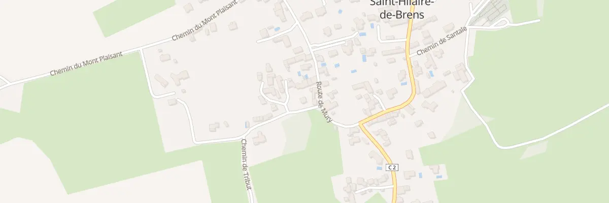 Plan du 16A Che de Tribut à Saint-Hilaire-de-Brens