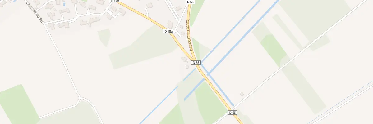 Plan du 706 Rue de la Gare à Vénérieu