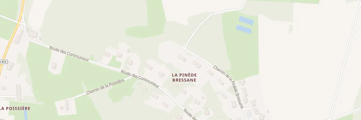 Plan du 330 Chem de la Pinede Bressane à Condal