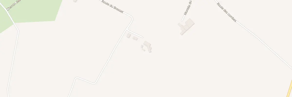 Plan du 670 Rte du Bresset à Eclose-Badinières