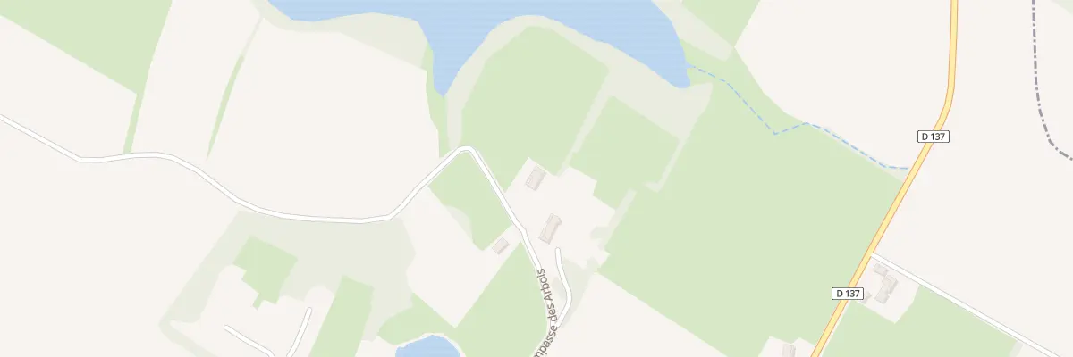 Plan du 160 Imp des Arbois à Montjay