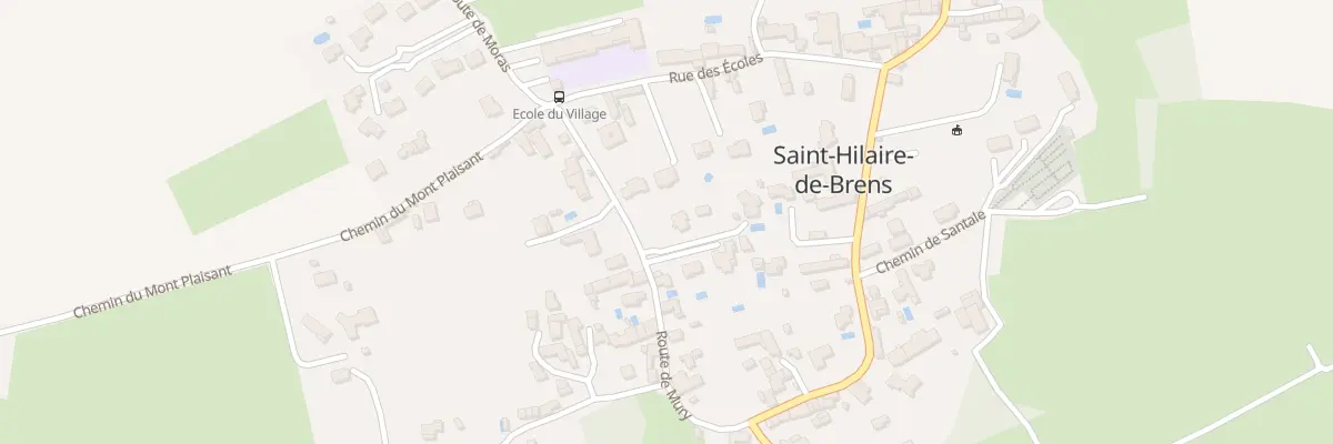Plan du 194 Rte de Mury à Saint-Hilaire-de-Brens