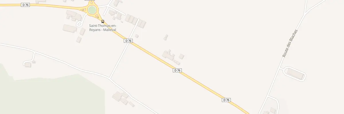 Plan du 5023 Les Pies à Saint-Thomas-en-Royans