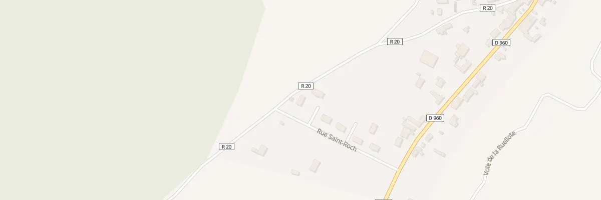 Plan du 22 Rue Saint Roch à Bourberain