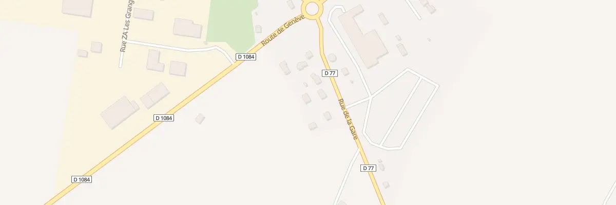 Plan du 881 Rue de la Gare à Leyment