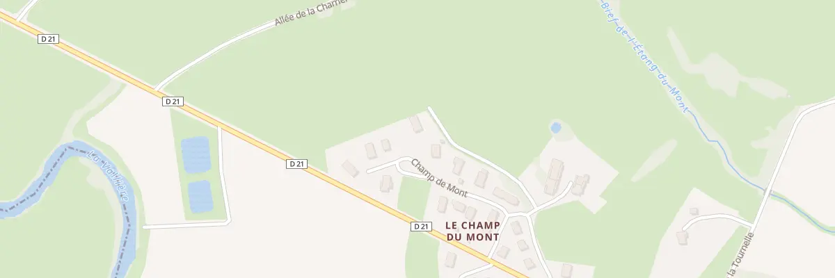 Plan du 15 Champ de Mont à Saint-Martin-du-Mont