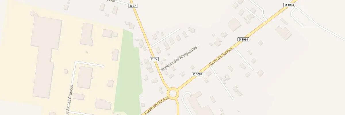 Plan du 1138 Rue de la Gare à Leyment
