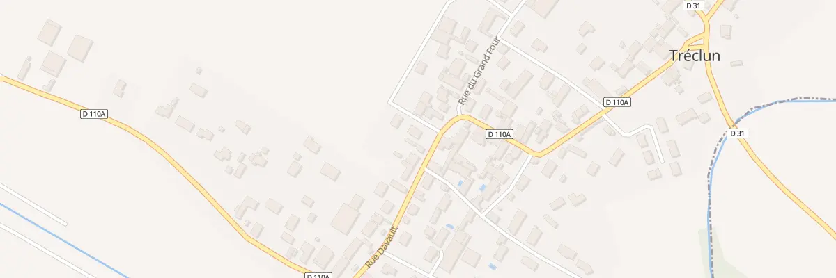 Plan de Village à Tréclun