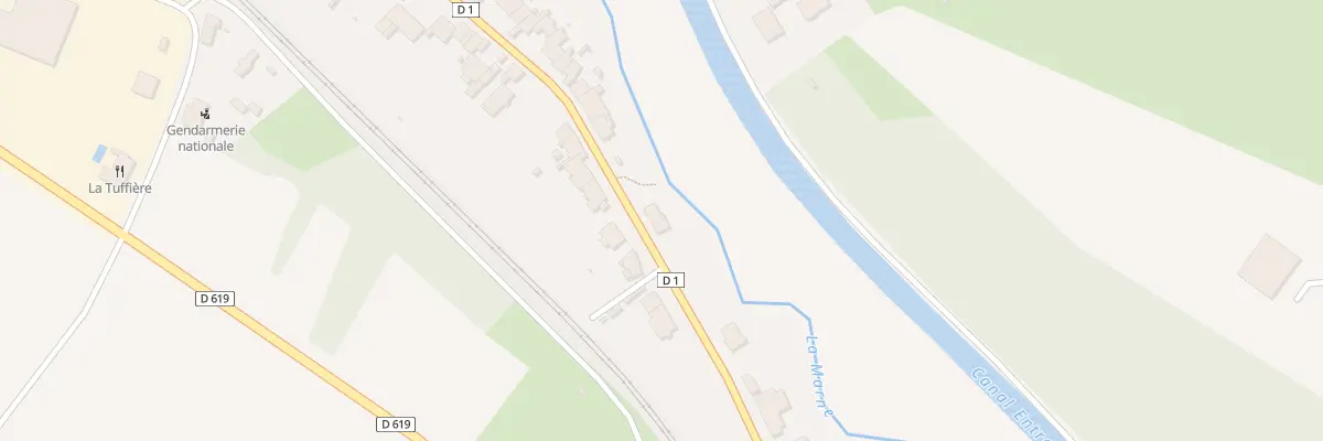 Plan du 14 Rue Mal de Lattre de Tassigny à Rolampont