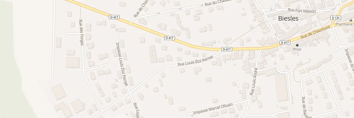 Plan du 6 Rue Louis Eloi Pernet à Biesles