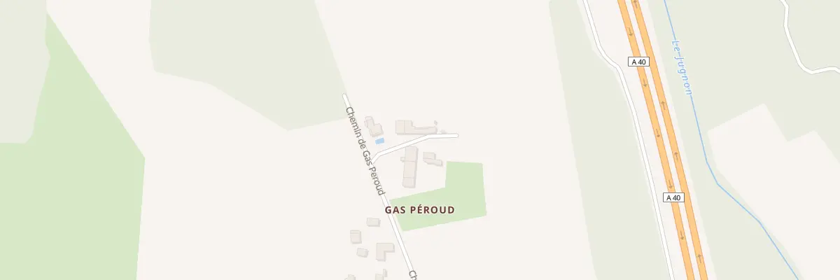 Plan du 5004 Gas Perou à Jasseron