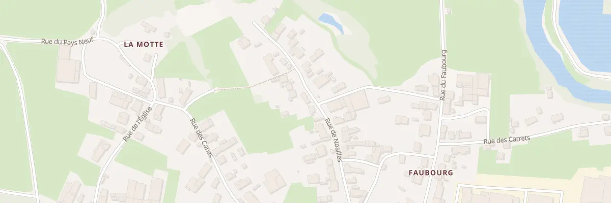 Plan du 15 Rue de Noailles à Fretterans